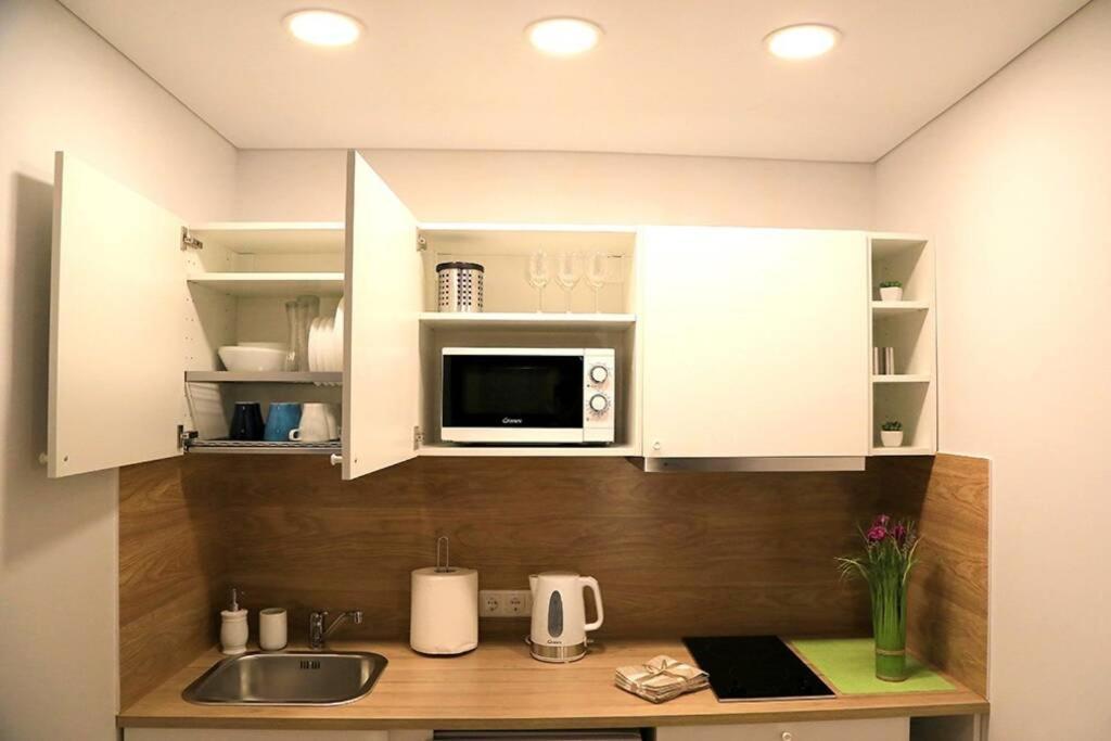 Bright Apartment,For 1-4,Near Old Town Вильнюс Экстерьер фото