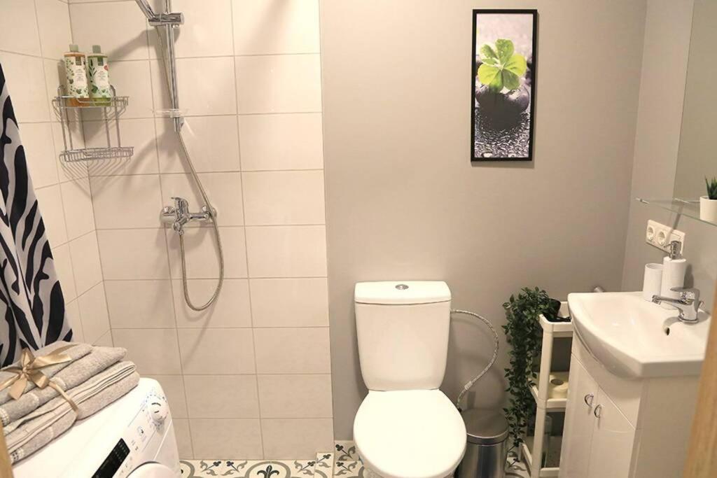 Bright Apartment,For 1-4,Near Old Town Вильнюс Экстерьер фото